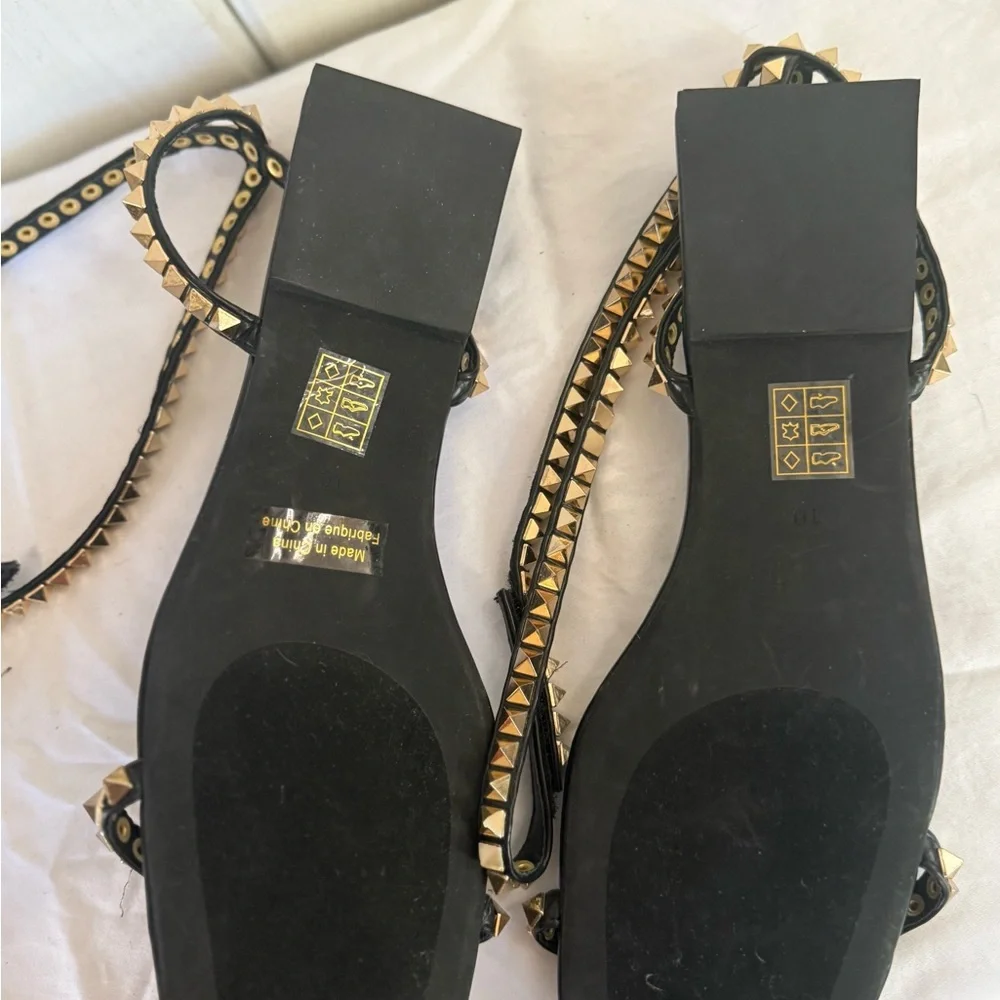 Jeffrey Campbell Luxor Black Sandals